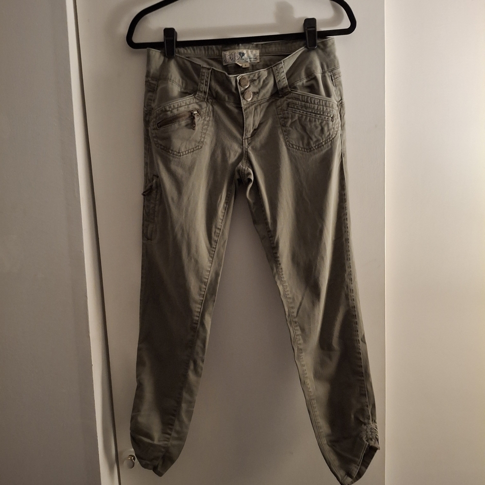 Jolt Junior Women's Olive Green Cargo Pants